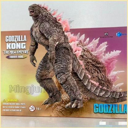 In Stock 18CM HIYA Action Figure Exquisite Basic Series   Kong The New Empire Godzilla Evolved Ver GARAGE KIT