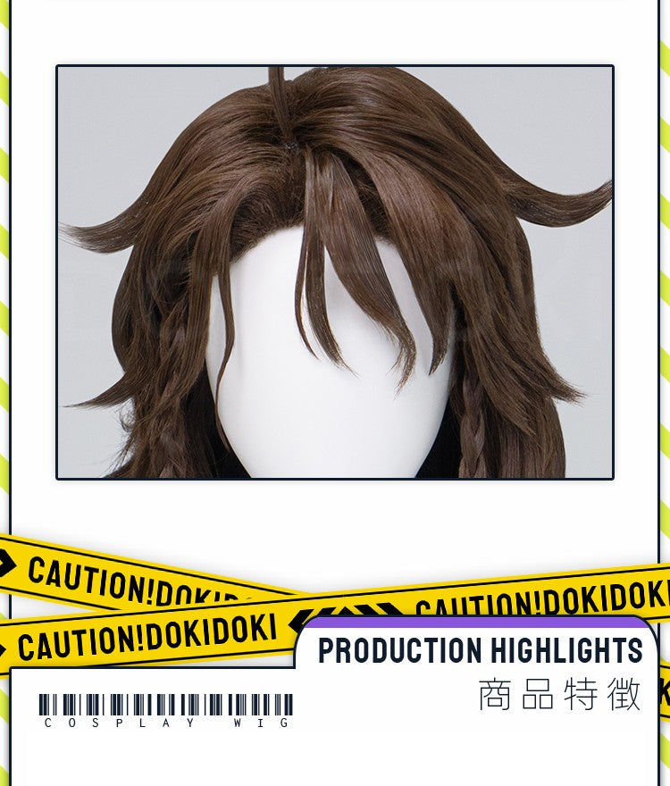 ?Ready for Ship?Idia Malleus Leona Vil Crowley Wig Game Cosplay DokiDoki Men 120cm Long Hair Fiber Idia Halloween  Free Wig Cap