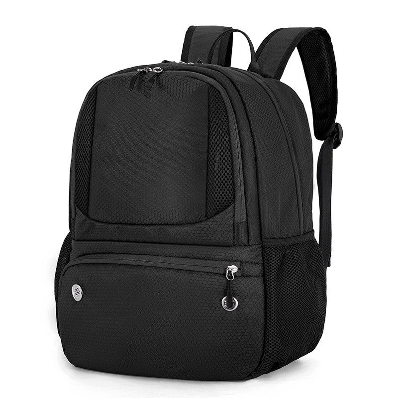 Mochila de Basquete Grande, Bolsa Esportiva com Suporte Separado para Bola, Compartimento para Tênis, Ideal para Futebol, Vôlei, Natação, Academia, Viagem