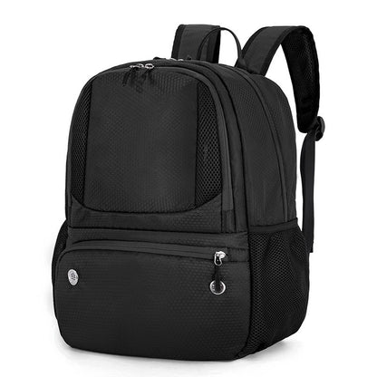 Mochila de Basquete Grande, Bolsa Esportiva com Suporte Separado para Bola, Compartimento para Tênis, Ideal para Futebol, Vôlei, Natação, Academia, Viagem