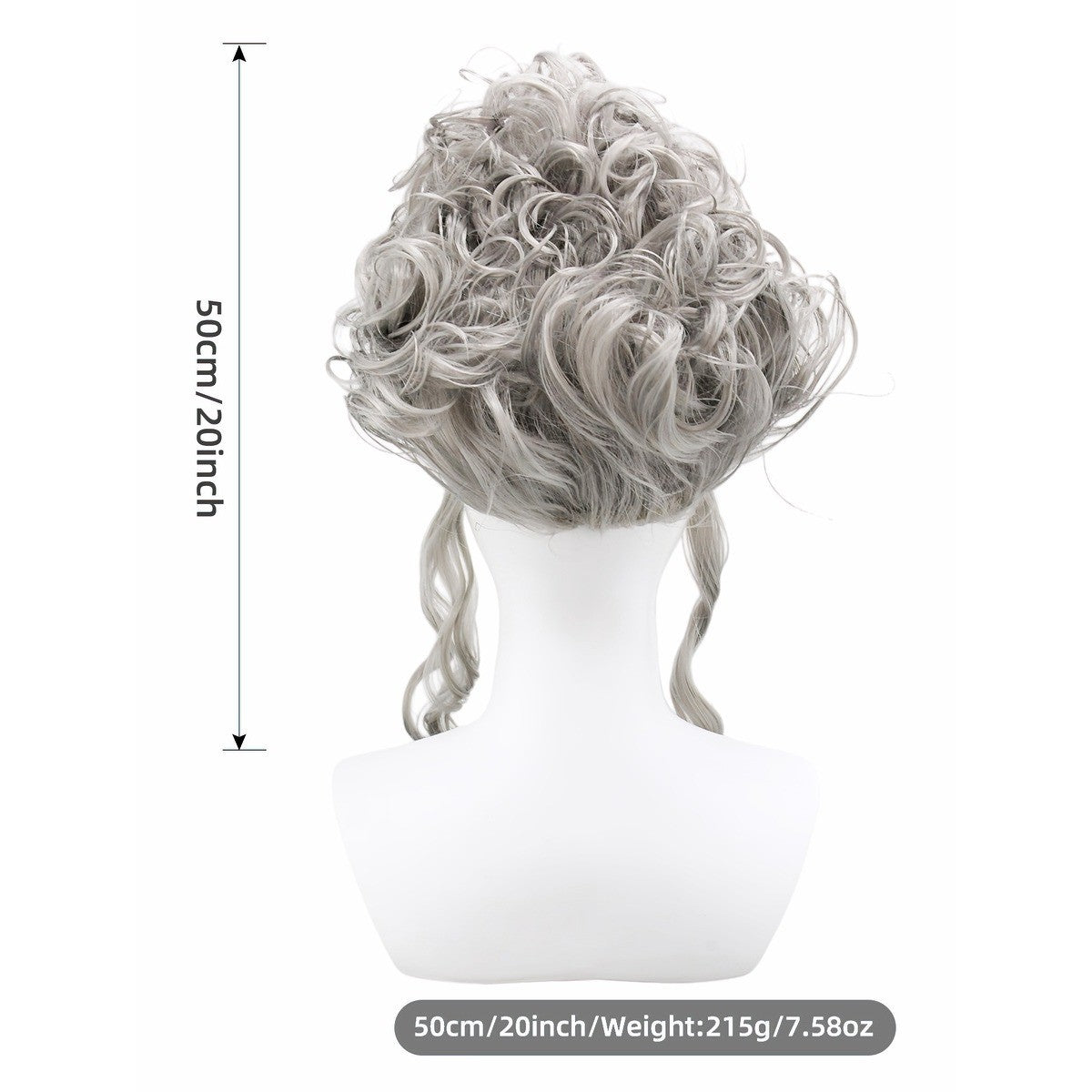 Pink Fluffy High-Top high quality Synthetic Wig | Queen's Hairstyle with Feather Flowers | Wig for Queen Cosplay