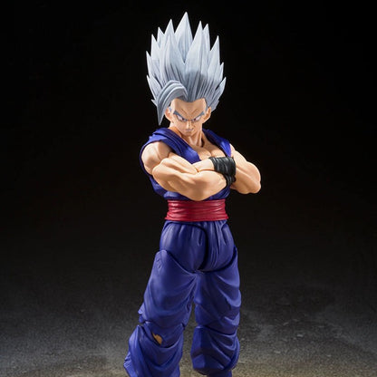 Shf Dragon Ball Son Gohan Besta Action Figure PVC Boneco Colecionável Articulado Anime Super Saiyajin Gohan Modelo Brinquedo de Presente 17cm