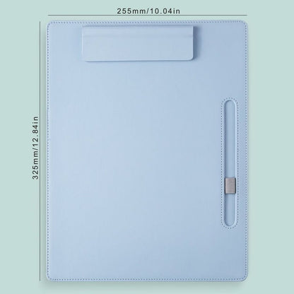 A4 leather writing clip, business folder, data book, office storage menu clip, contract book clip, music score clip