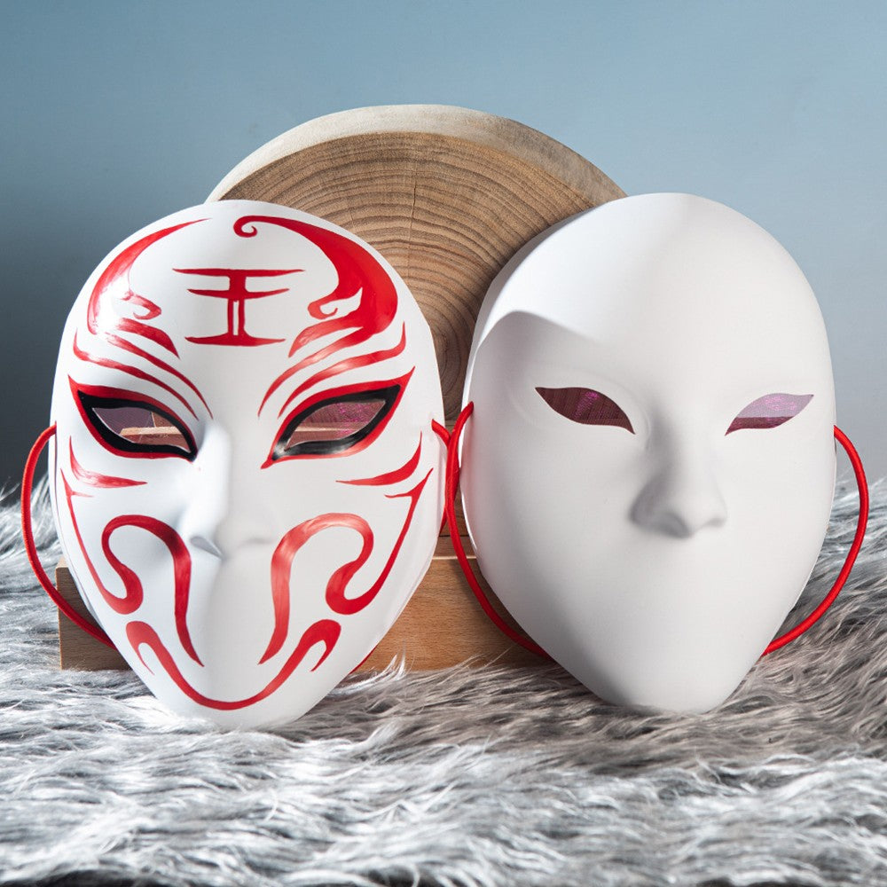 Diy Mask Lightweight Party Mask White Mask White For Stage Performance Masquerade Ball Halloween Party