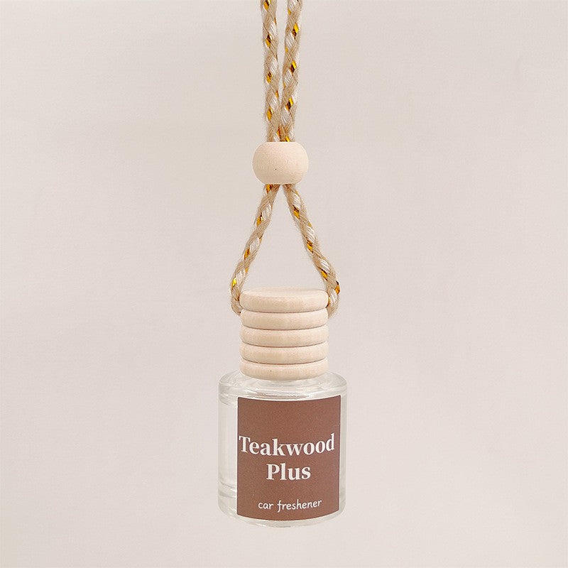 Universal Car Essential Oil Diffuser Air Freshener Hanging Perfume Bottle Auto Interior Rearview Mirror Ornament Hanging Pendant
