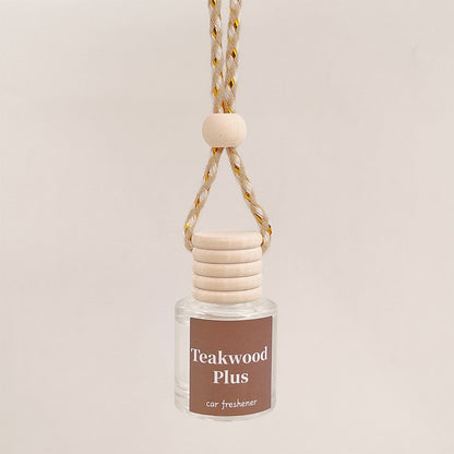 Universal Car Essential Oil Diffuser Air Freshener Hanging Perfume Bottle Auto Interior Rearview Mirror Ornament Hanging Pendant
