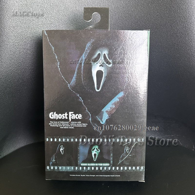 18CM NECA Scream PVC Action Figure Horror Face Figurine Toy Exclusive Collectible Model Gifts
