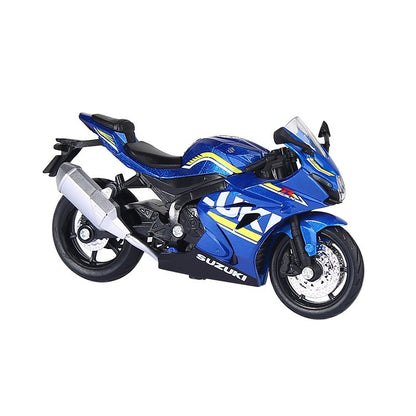 1:18 CBR1000RR R1 GSX1000 Hayabusa Simulação Liga Modelo de Moto Coleção Autorização Genuína Miniatura de Moto de Brinquedo
