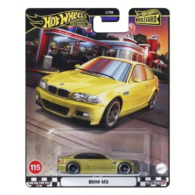 Hot Wheels Originais GJT68 Boulevard Série Veículo Diecast Carroceria de Liga Mitsubishi Customizado Carros de Coleção Modelo Surpresa Em Estoque
