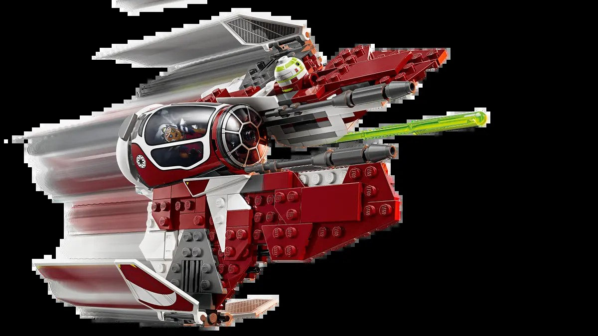 LEGO Star Wars 75401 Interceptador Jedi de Ahsoka, Brinquedo de Blocos de Montar para Crianças, Presente