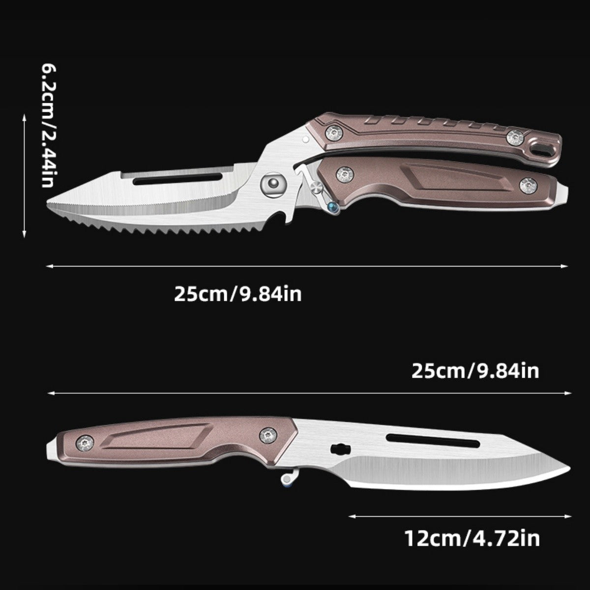 Heavy Duty Poultry Shears - A Must Have Kitchen Shears for Chicken and Meat Cutting - Stainless Food Kitchen Scissors