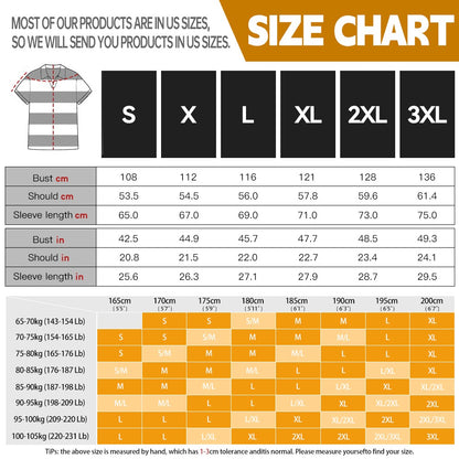 Men's Polo Short Sleeve Retro Knit Lapel Striped Short Sleeve Fashion Popular Knitwear Casual Breathable Top US Size