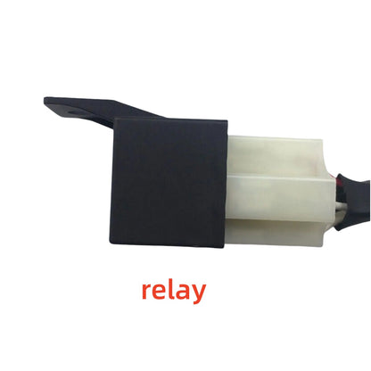 Kit de aquecimento de assento de motocicleta com almofada de aquecimento universal à prova d'água, interruptor de controle circular para motocicleta