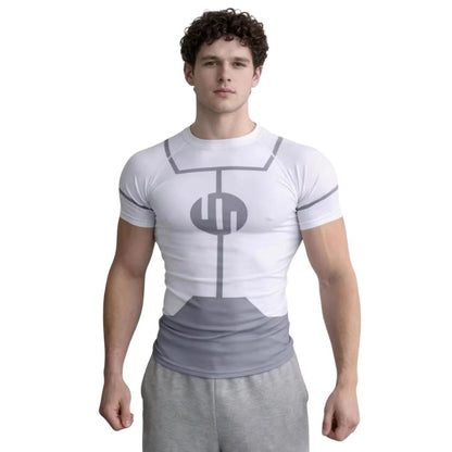 Invincible Mark Grayson Cosplay Thragg Costume Disguise for Adult Men T-Shirts Casual Outfits Roleplay Halloween Carnival Suit