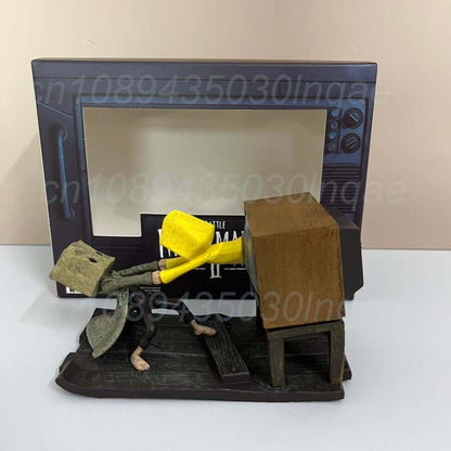 Jogo Quente GK Little Nightmares Anime Figure Six Maya Yamaoka Mono Action Figure Modelo Brinquedos Presente de Natal Decoração de Quarto