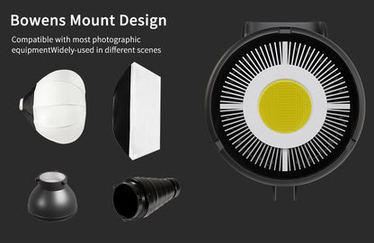 135W Fotografia LED Vídeo Luz Diurna Equilibrada Lâmpada Solar Bowens Softbox Para Iluminação Softbox Retrato Flash Acessório de Estúdio