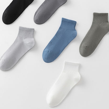 6Pairs Men Socks Combed Cotton Mesh Breathable Odor proof and antibacterial Spring Summer for Male sock New High Quality Man