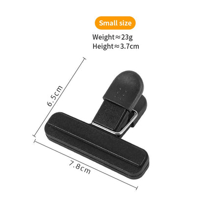 2pcs Portable Sealing Clips for Food Bags Plastic Kitchen Tool Keep Coffee/Bread/Chips/Snacks Fresh
