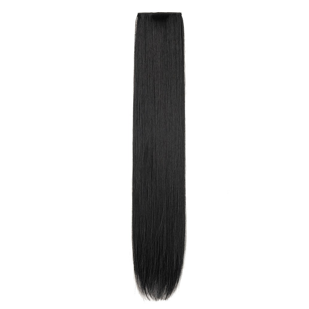 Clip in Hair Extensions Colored Party Highlights 30 inches Multi-colors Straight Hair Synthetic Hairpieces