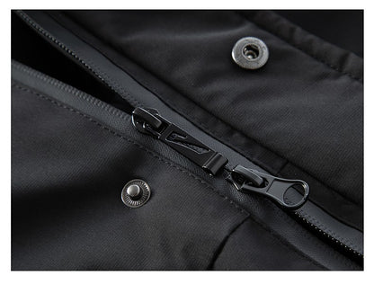 High End Long Thicken Winter New Brand Casual Fashion Hooded Parka Jacket Heavy Windbreaker Outdoor Windproof Coats Outerwear