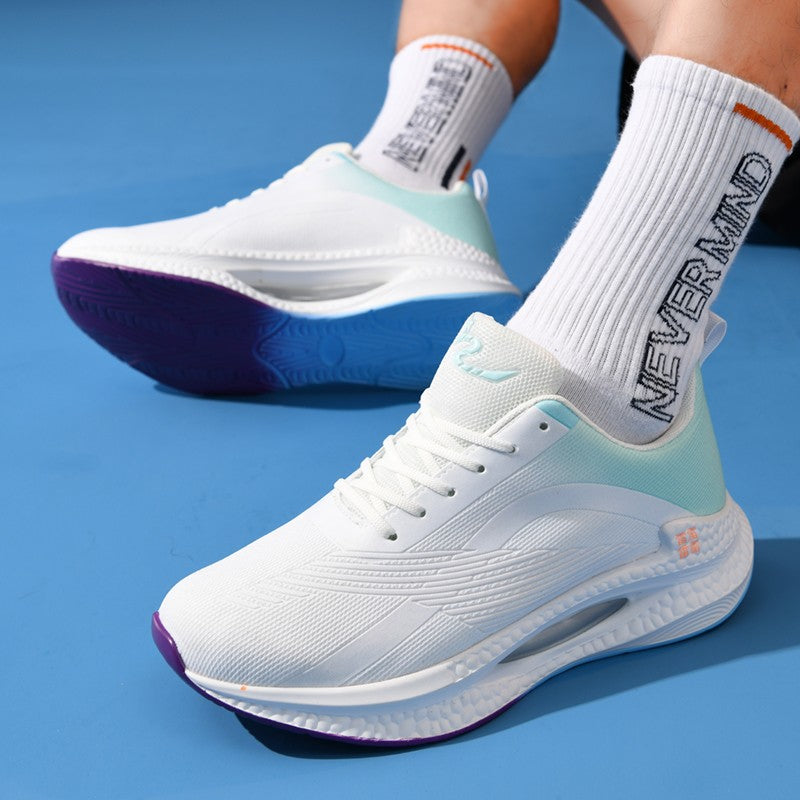 Ultra Light Comfortable Men's Sports Training Shoes Men’s Running Shoes Breathable Thick Sole Shock-absorbing Marathon Sneakers