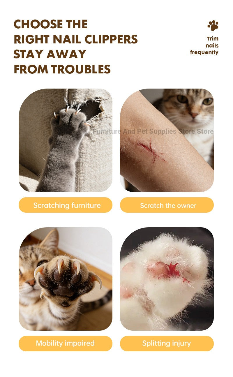 Aparador de Unhas Elétrico 2 EM 1 para Pets com Luzes LED Lixador de Unhas para Pets Aparador e Lixador de Unhas de Cães para Cães/Gatos de Pequeno, Médio e Grande Porte