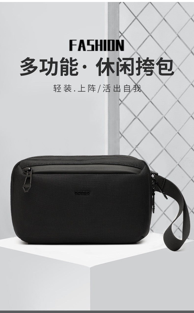 OZUKO Multi-Functional Business Casual Handbag Stylish Simple and Versatile Shoulder Messenger Bag Clutch Bag