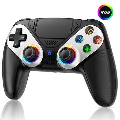 RGB Light Controller For PlayStation 5/PS5 Pro/Slim/PC Wireless Gamepad Marco/Turbo NO Drift Hall Effect Gaming Control Joystick