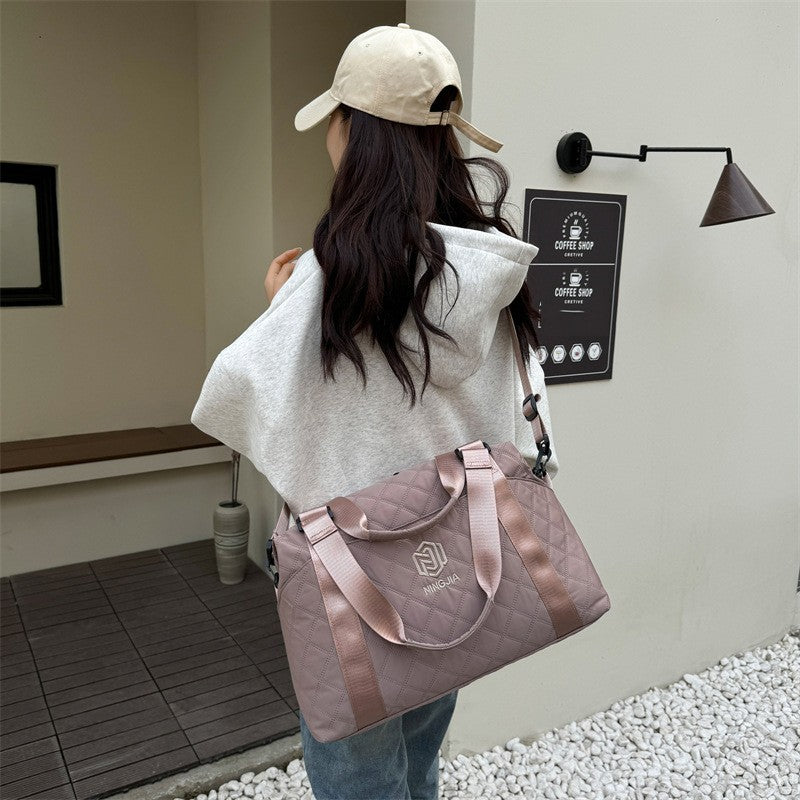 Large Capacity Outdoor Waterproof Travel Bag Luggage Handbag Women Shoulder Bag Oxford Men Sports Gym Bag Female Crossbody Bags