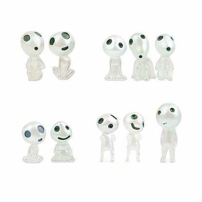 Decoração de Paisagem em Miniatura de 10 peças, Brilha no Escuro, em Formato de Princesa, Decoração de Casa, Decoração de Jardim, Ornamento que Brilha no Escuro