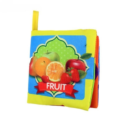 Livro de Pano Macio para Bebês 0-36M Brinquedo de Aprendizagem Precoce Interativo para Pais e Filhos Brinquedo Educativo Montessori de Marionete Presente para Meninos e Meninas