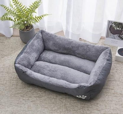 Cama de cachorro de casa de estimação grande, tapete de gato, pelúcia longa, sono profundo, macia e quente, almofada para cães pequenos, camas calmas para filhotes de Chihuahua