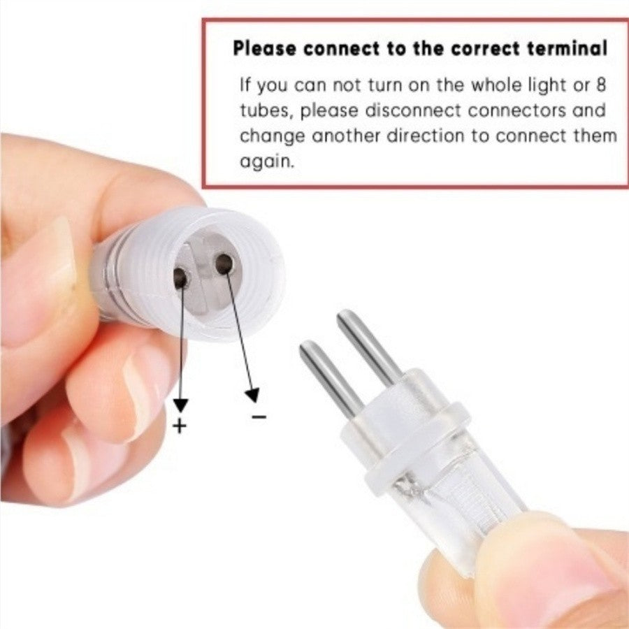 EU/US Meteor Shower LED String Lights Christmas Tree Garden Decor Birthday Wedding Christmas Party Decoration Fairy Lights