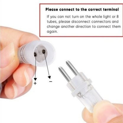 EU/US Meteor Shower LED String Lights Christmas Tree Garden Decor Birthday Wedding Christmas Party Decoration Fairy Lights