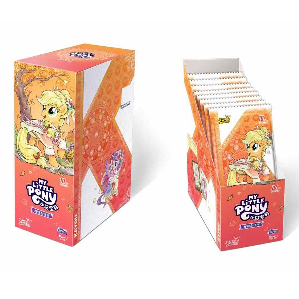 KAYOU Genuíno My Little Pony Card 40º Aniversário Edição Limitada Card Amizade Eterna Cartas Raras SC SGR Brinquedo de Presente Carta de Princesa
