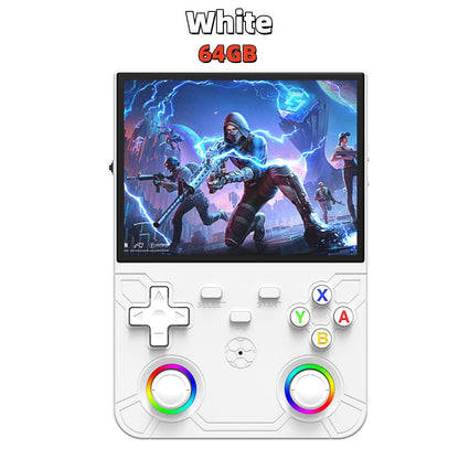 New R36 Ultra X Handheld Game Player WIFI 4.5 Inch IPS Screen Games Open Source Retro Video 64G/128G Memory