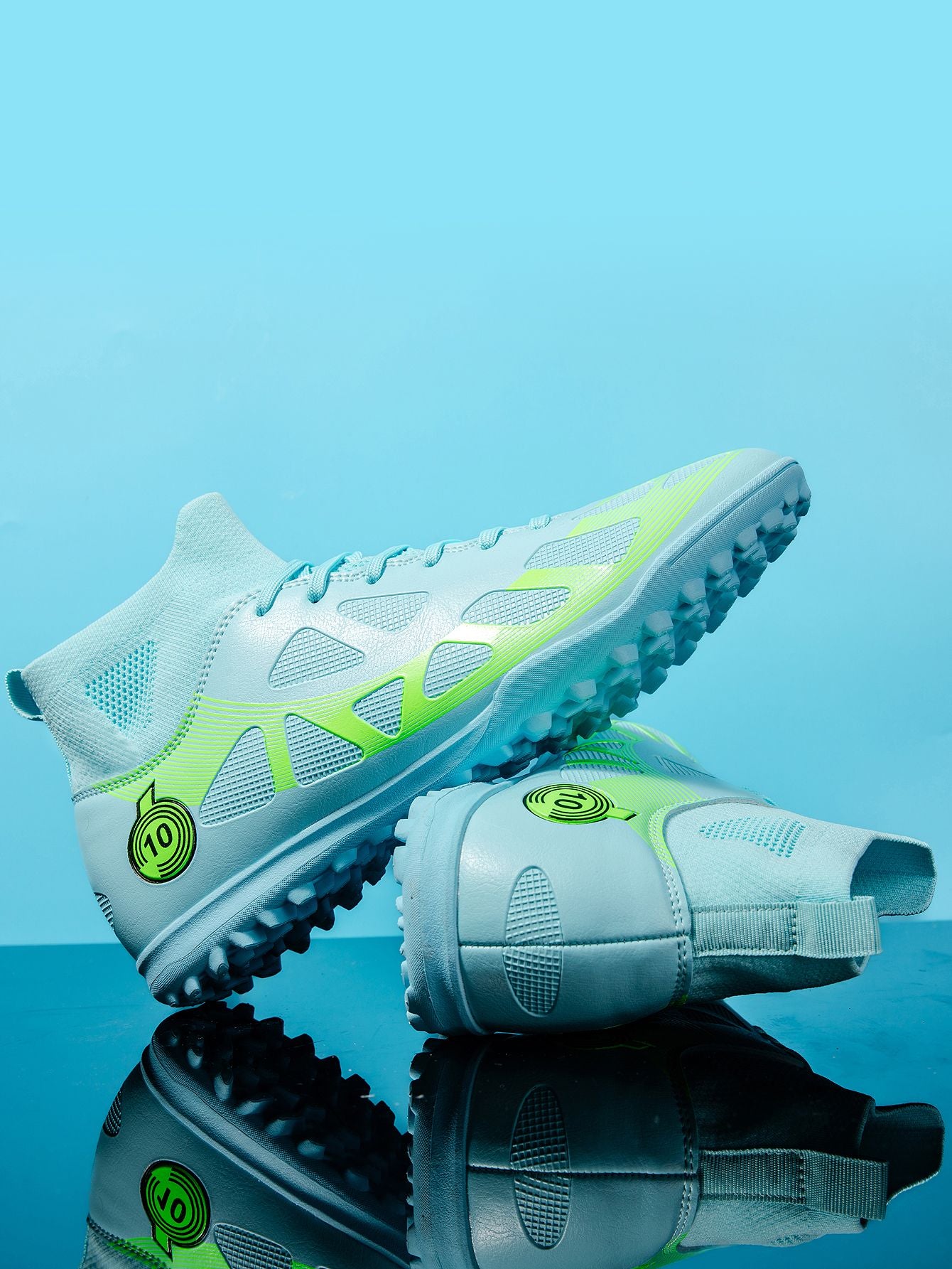 High Ankle Sports Footwear Fg/Tf Kids Soccer Cleats Football Boots Professional Men's Soccer Shoes