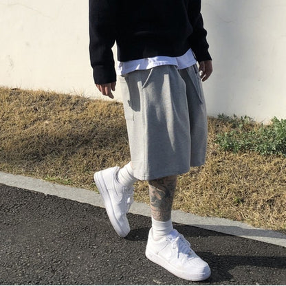 Men's summer Gym Fitness Loose Shorts Casual Street Hip Hop Workout Bodybuilding Breathable Short Pants Boardshorts Sweatpants