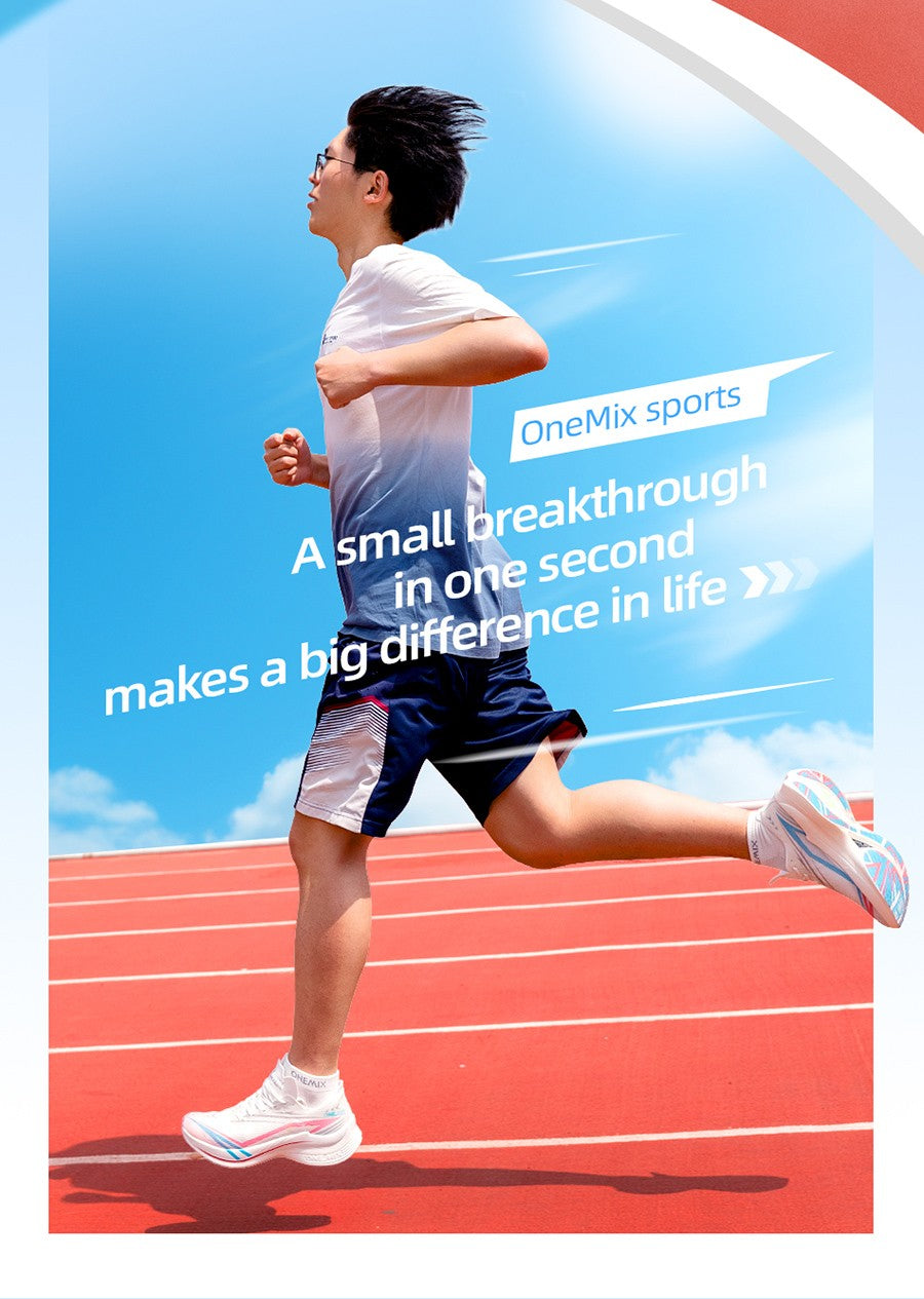 ONEMIX New Marathon Carbon Plate Running Racing Shoes Men Professional Stable Support Shock-relief Ultra-light Rebound Sneakers