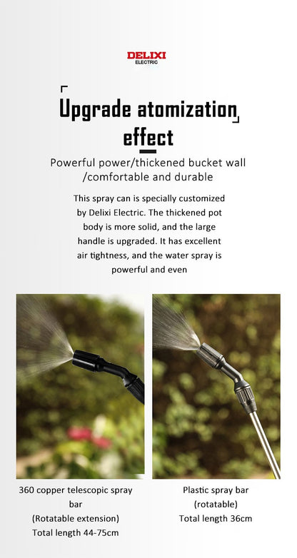 DELIXI ELECTRIC 3/5/8L Garden Sprayer Hand Pump Pressure Sprayer,Multi-Purpose Hand Pressure Garden Sprayer,for Lawn Garden