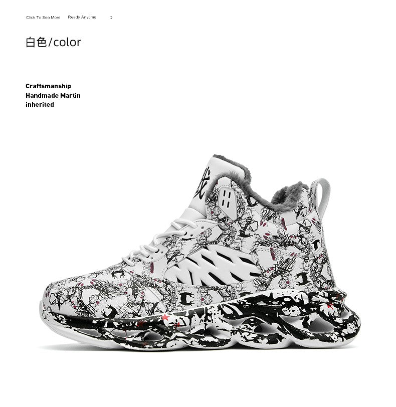 men boots 2023 New Winter Slippers Warm Men Shoes Waterproof Non-Slip Plush Sneakers Male tenis shoes Boots Men Sneakers Winter