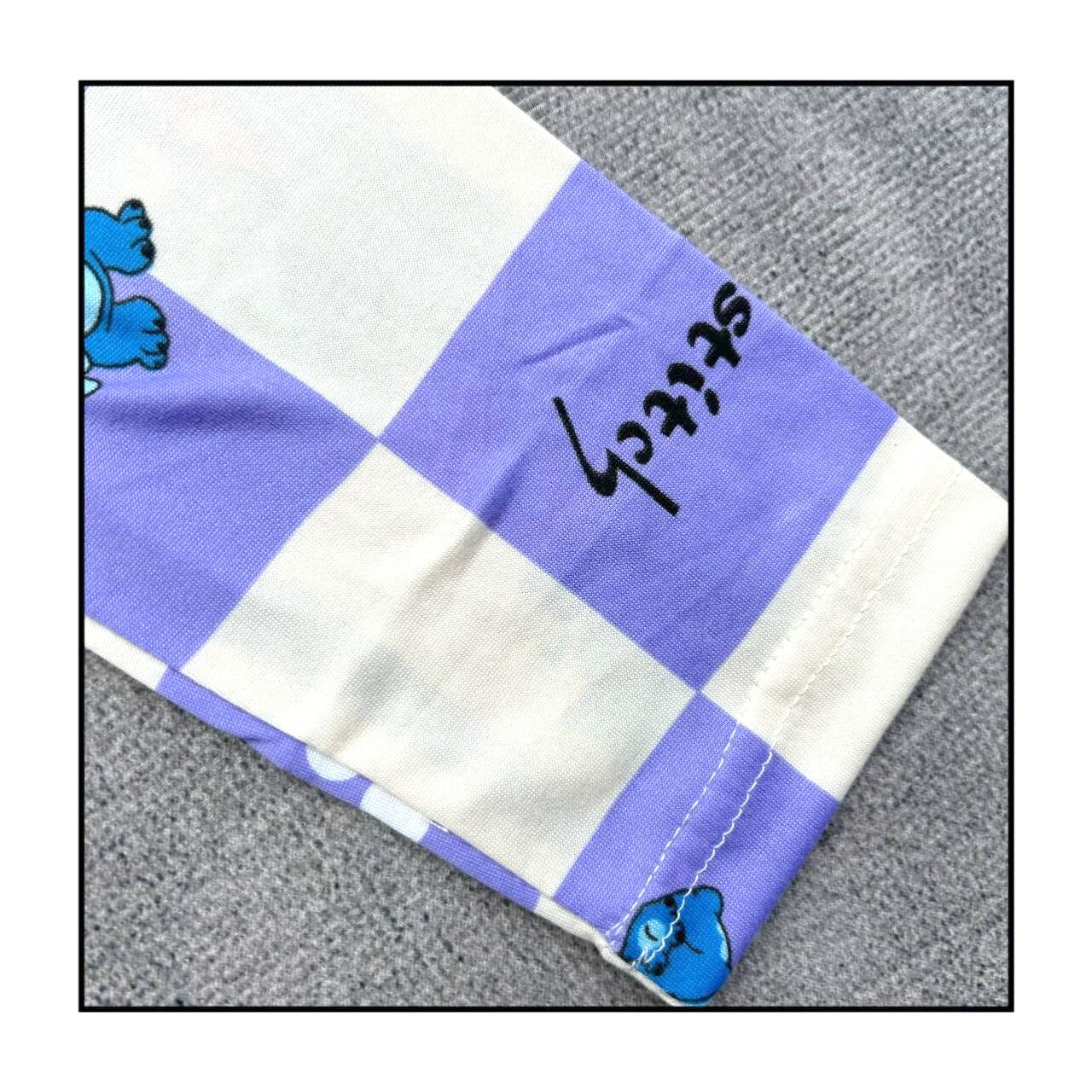 New Pajama Boys Girls Pajamas Stitch Clothing Sets Kids Long Sleeve +Pant 2Piece Children Home Clothing Girl Nightgown