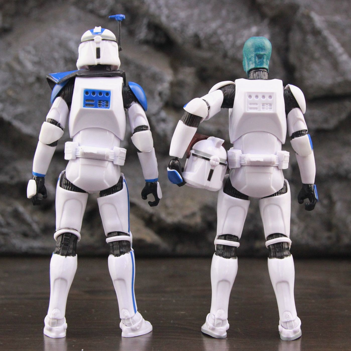 Star Wars 501st Legion ARF ARC Trooper Jesse Hardcase Commander Bane Denal Tup Dogma Boneco de Ação 6" Fase 2 Rex Team Clone Brinquedo