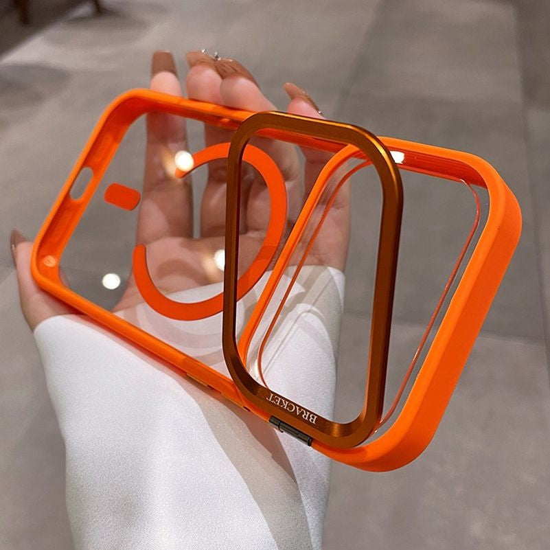 for iPhone 17 Camera Bracket for Magsafe Case for iPhone 17 Pro Max Air Wrist Strap Lens Film ShockProof Wireless Charging Cover