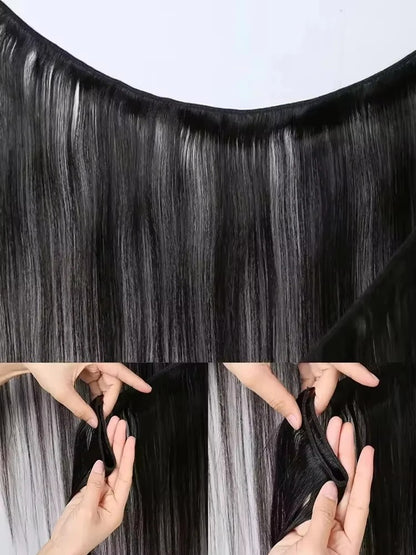Cabelo Humano Liso de 26 28 30 Polegadas, Pacotes de Cabelo Virgem Brasileiro Remy Cru, Trama de Extensão 100% Não Processada, Preto Natural para Mulheres