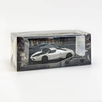 Rei Modelo 1:64 Edição Enzo Figura Simulação Liga Abre-Tampa Miniatura Die-Cast Carro Modelo Personalizado Brinquedos Presente Ornamento Colecionável
