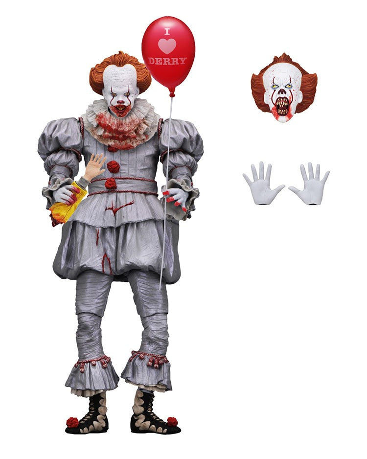 Neca Pennywise Coringa Figura Stephen King'S A Coisa Pennywise Coringa Palhaço Modelo Brinquedo De Terror De Halloween Presentes Colecionáveis De Natal
