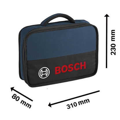 Bolsa de Ferramentas BOSCH para Armazenamento, Manutenção Portátil, Lona Espessa, Robusta, Durável, Kit Eletricista
