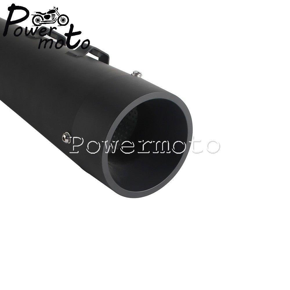 For Harley Touring Street Electra Glide Road King 2017-2023 FLHR FLHX FLTRX FLHTK Motorcycle Slip On Dual Exhaust Mufflers Pipes