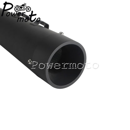 For Harley Touring Street Electra Glide Road King 2017-2023 FLHR FLHX FLTRX FLHTK Motorcycle Slip On Dual Exhaust Mufflers Pipes